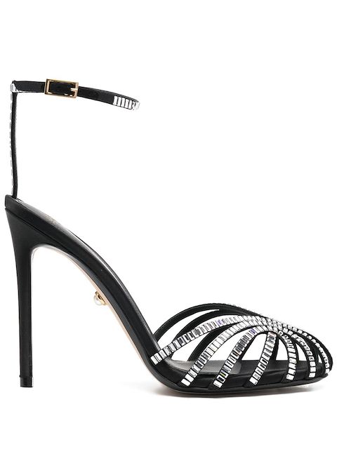 Alevì crystal-embellished ankle-strap 120mm sandals