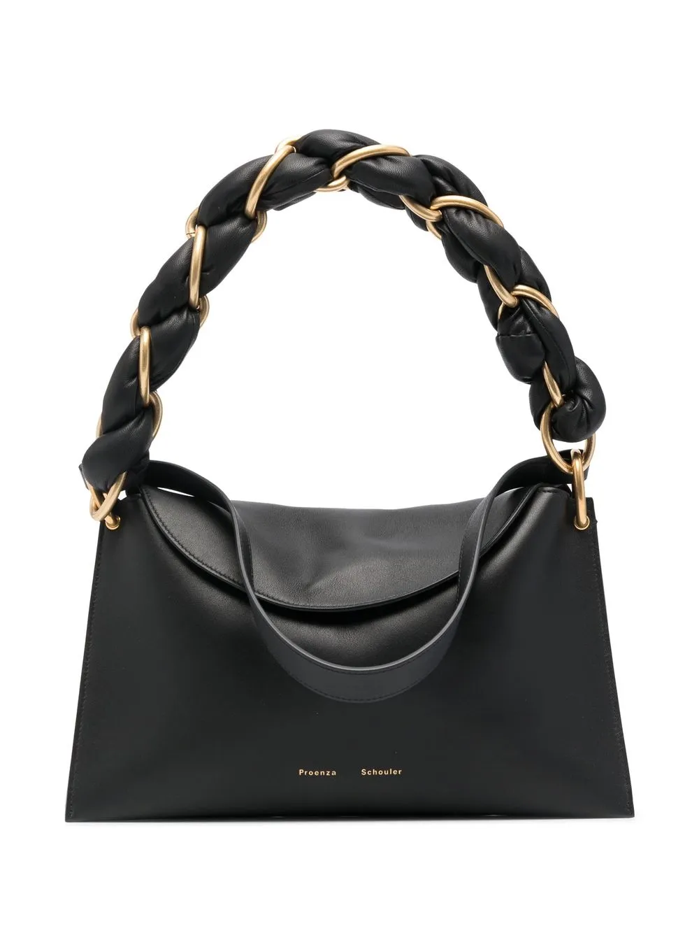 

Proenza Schouler tote con logo estampado - Negro