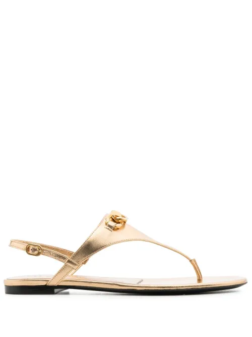 Sandales à détail VLOGO Signature - Valentino Garavani - Modalova