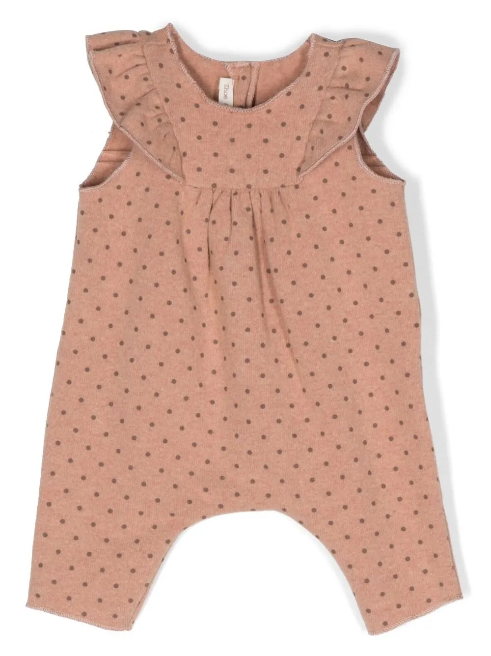 

Zhoe & Tobiah polka-dot romper suit - Pink