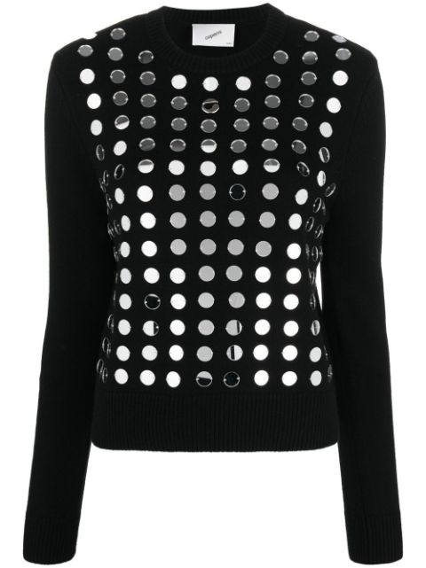 Coperni mirror-sequin jumper Women