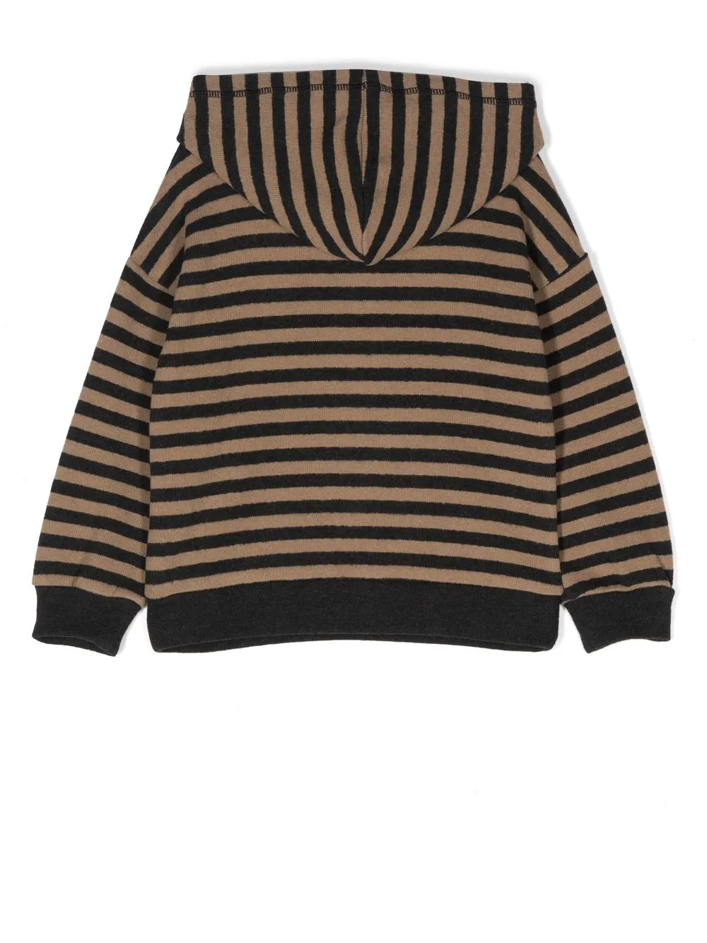 Zhoe & Tobiah Gestreepte hoodie - Bruin