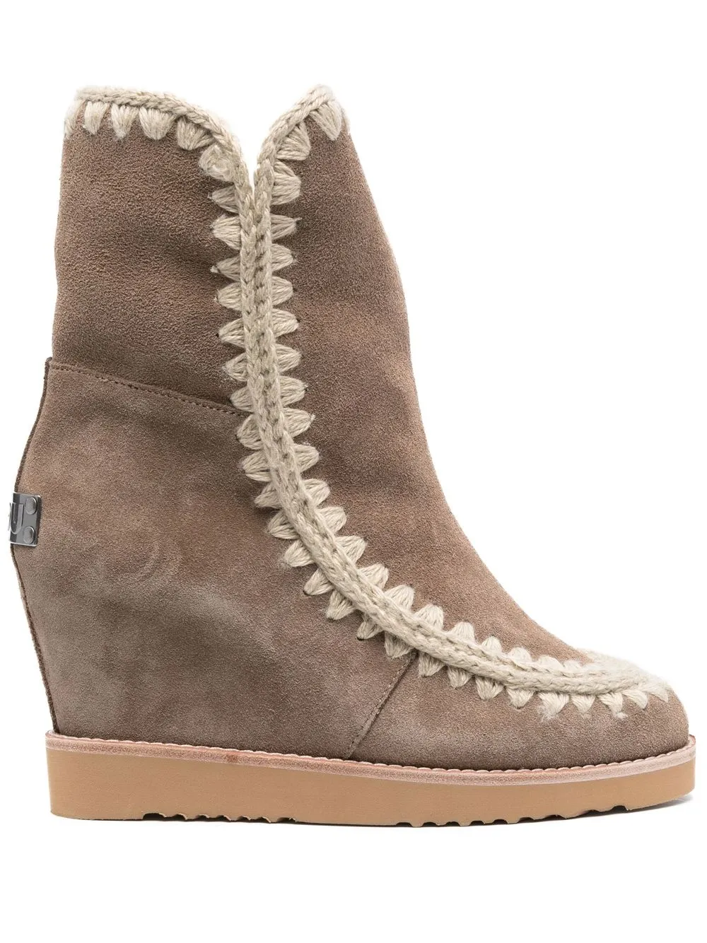 

Mou wedge ankle boots - Neutrals