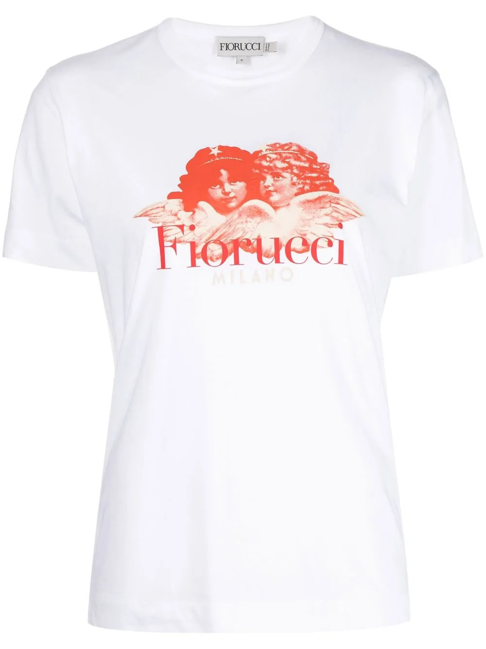 

Fiorucci playera con logo estampado - Blanco