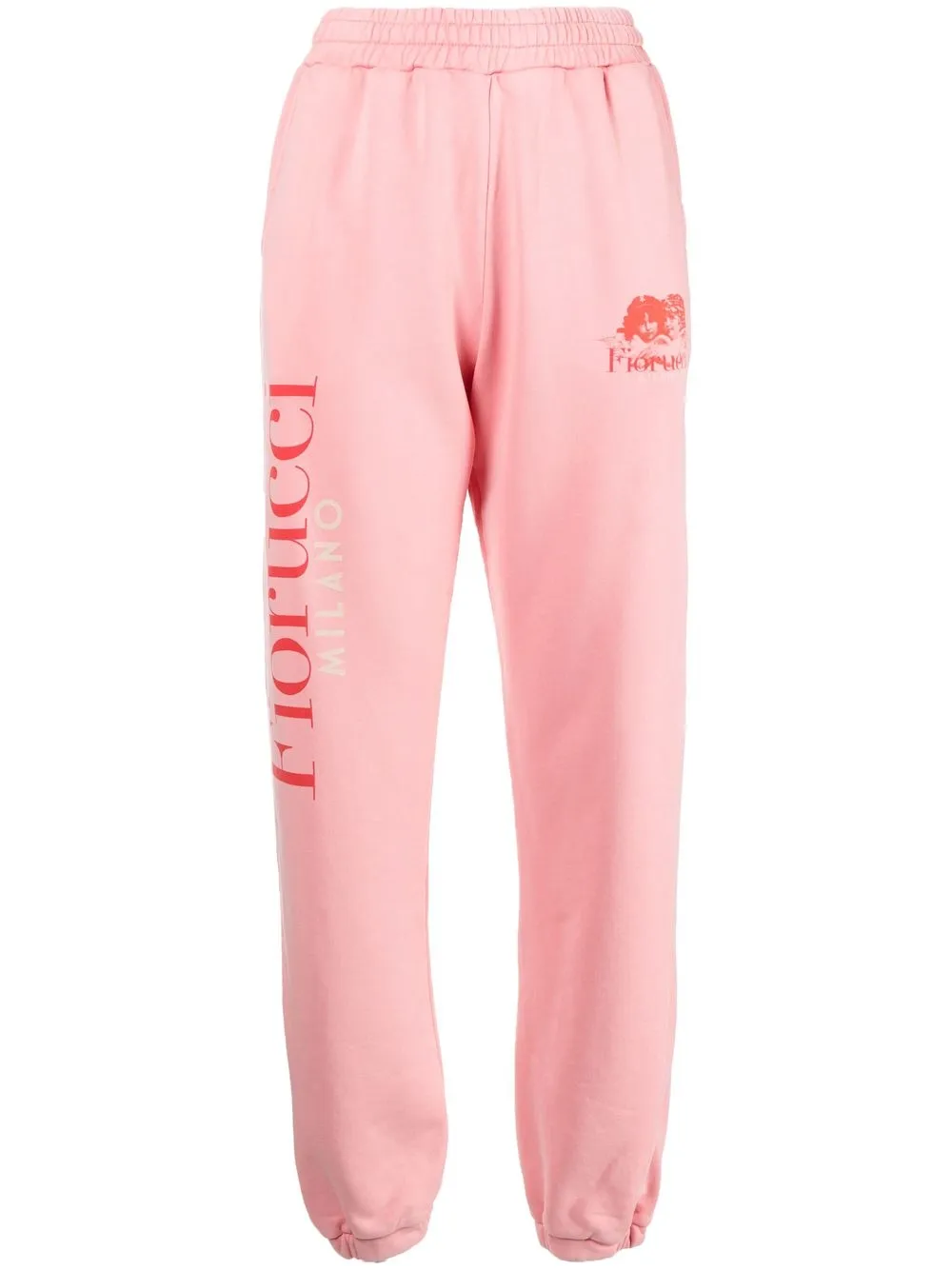 

Fiorucci pants con logo estampado - Rosado