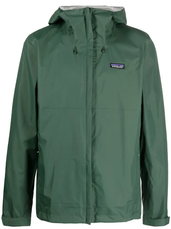 Patagonia logo-patch zip-up Sports 