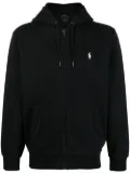 Polo Ralph Lauren embroidery-logo pullover hoodie - Black