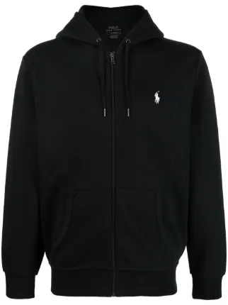 Polo Ralph Lauren ブラック パーカー POLO RALPH LAUREN Polo Ralph Lauren Fleece Full Zip Hoodie - Black