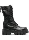 Premiata Elba combat boots - Black