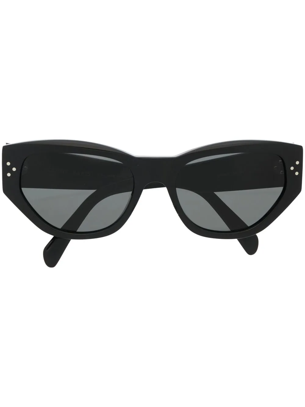 

Celine Eyewear lentes de sol con armazón cat eye - Negro