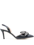 SJP by Sarah Jessica Parker Emmanuel crystal-embellished 70mm pumps - Grey