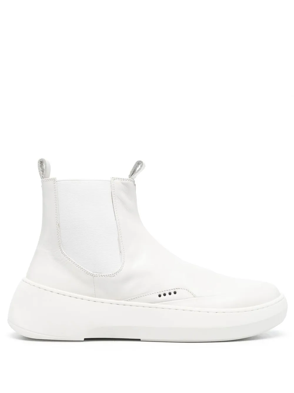 

Hevo Via Casarano leather ankle boots - White