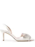 SJP by Sarah Jessica Parker Emmanuel bow-embellished slingback pumps - White