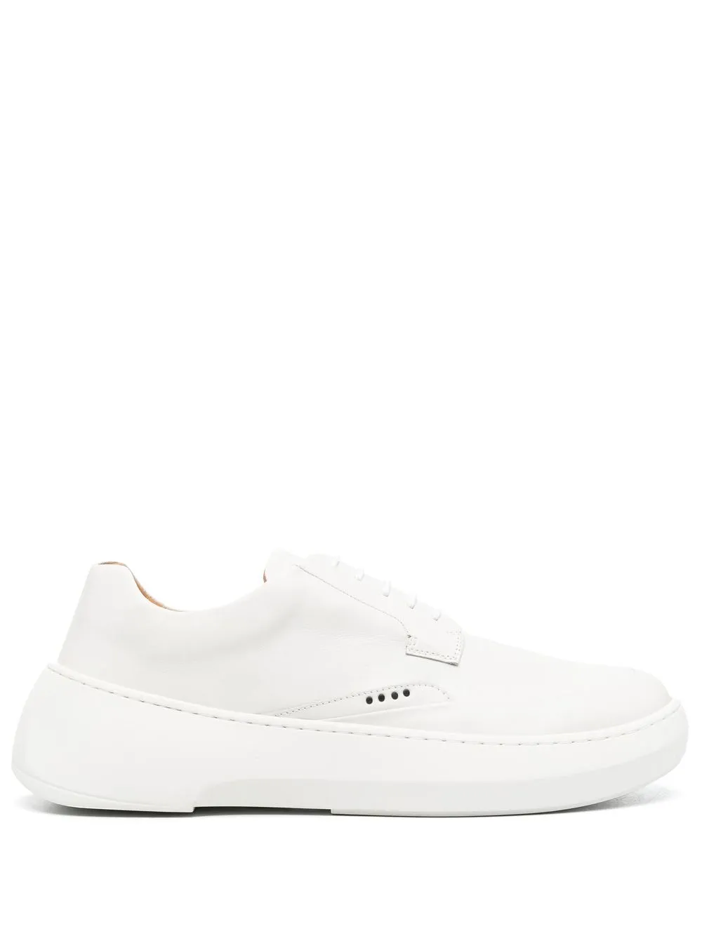 

Hevo Via Vernole platform Derby shoes - White