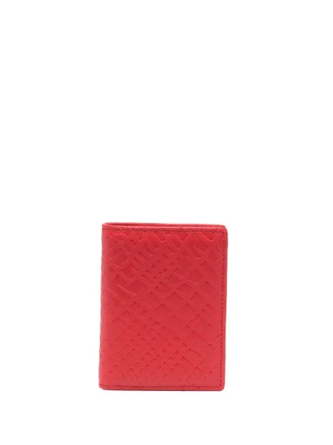 Comme Des Garçons Wallet cartera con motivo en relieve 