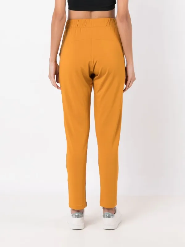 Lygia Nanny straight-leg stretch-jersey Leggings Yellow