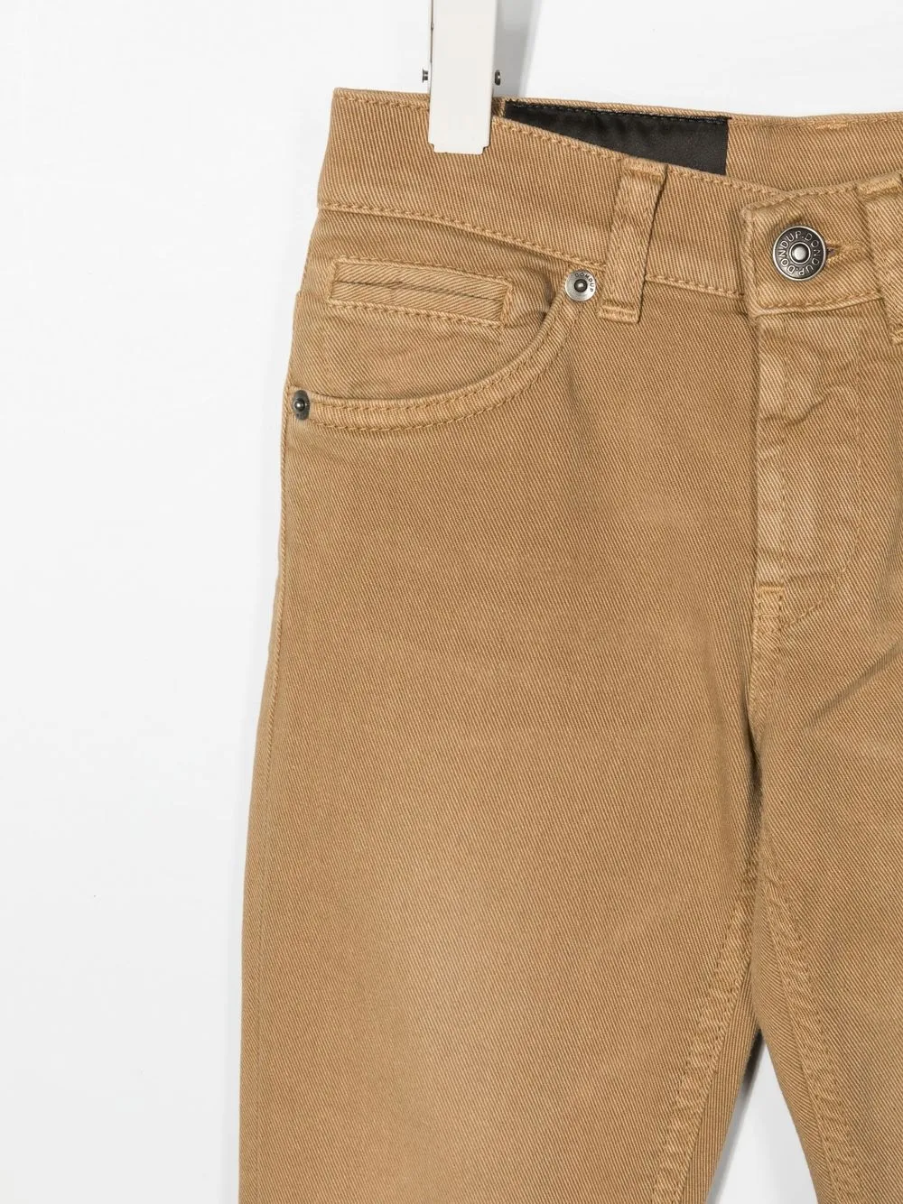 Slim-Cut Garment Dyed Jeans
