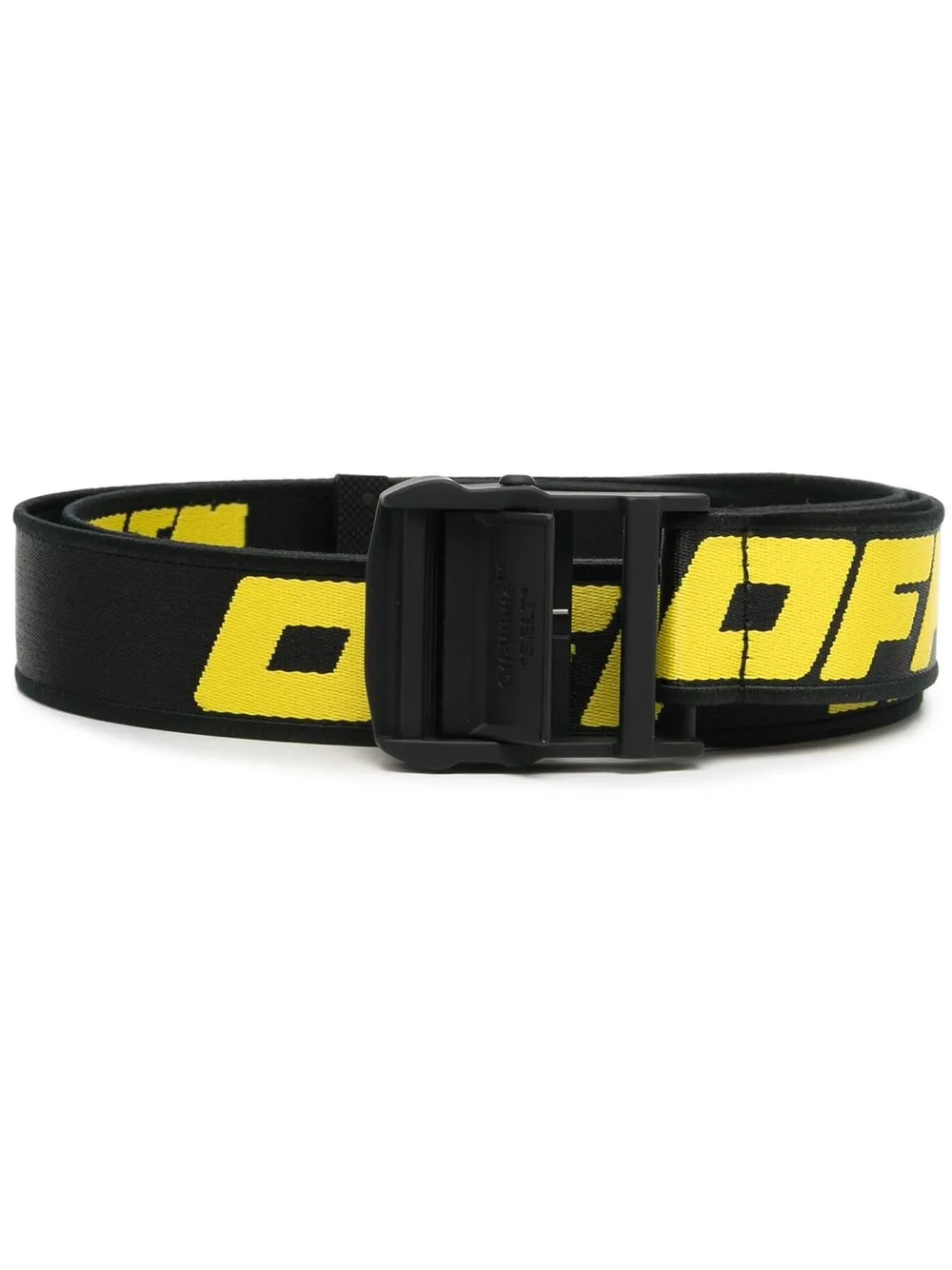

Off-White cinturón Industrial con logo - Negro