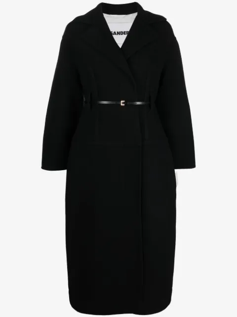 Jil Sander Cappotto con cintura