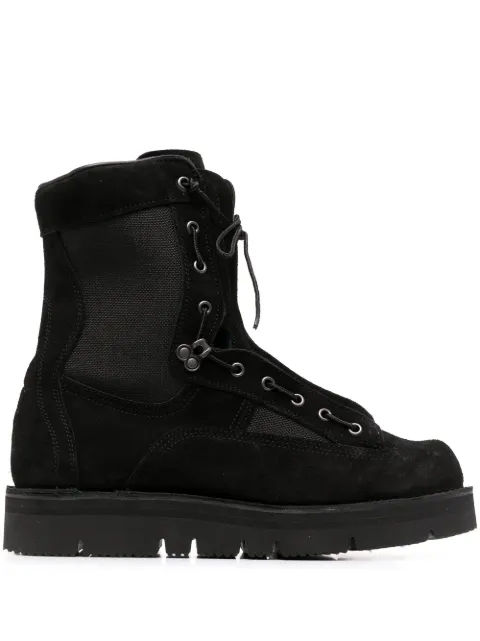 White Mountaineering x Danner suede combat boots