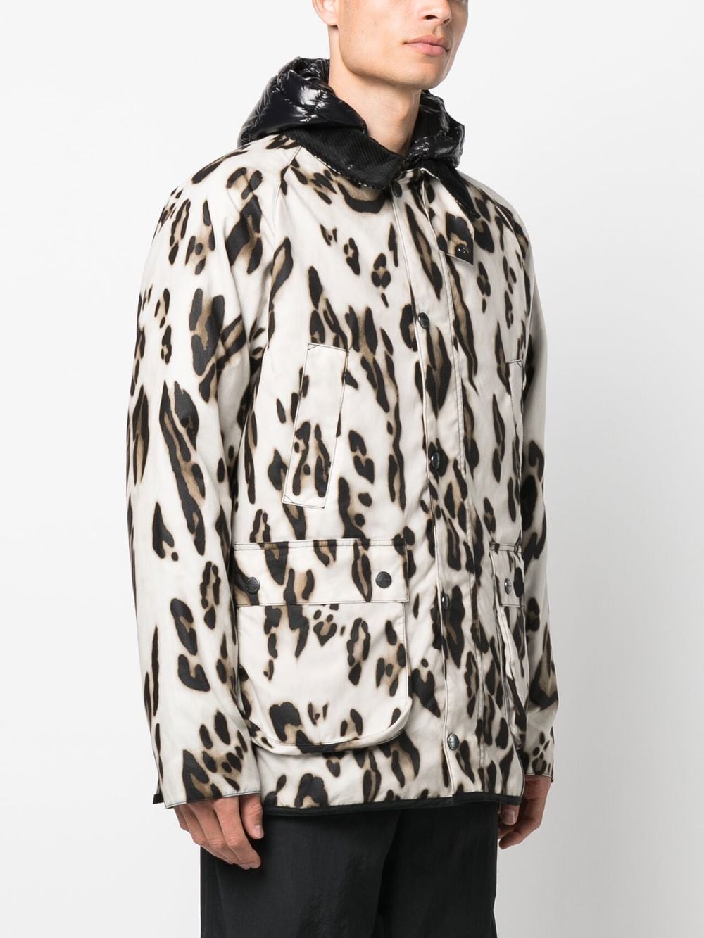 Moncler Wight leopard-print Down Jacket - Farfetch