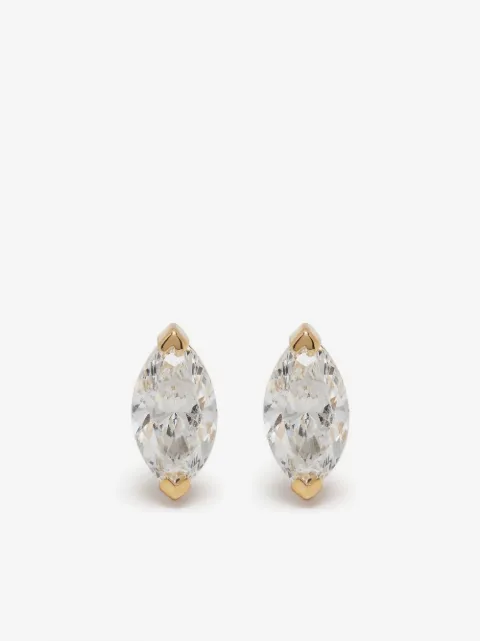 SHAY anillo en oro amarillo de 18kt con diamantes