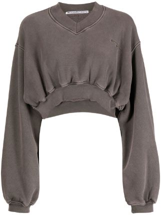 Alexander Wang クロップド スウェットシャツ - Farfetch