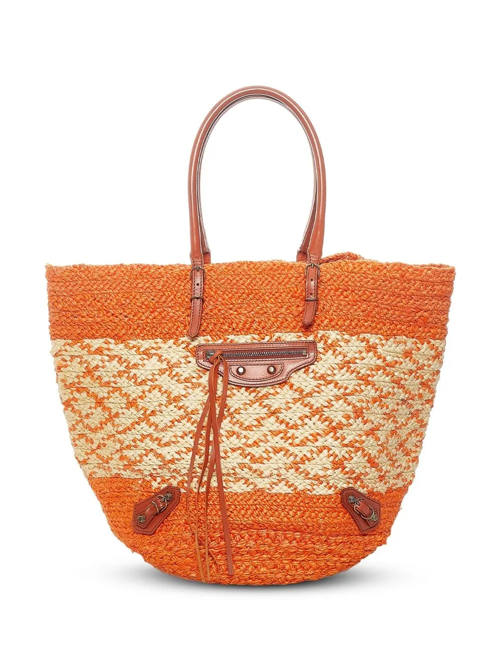 

Balenciaga Pre-Owned tote Panier - Naranja