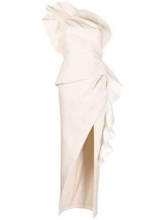 Rachel Gilbert Aurora One Shoulder Gown - Farfetch