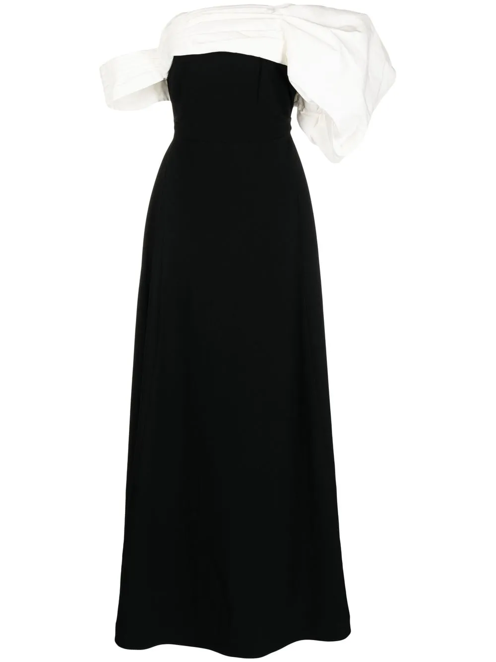 

Rachel Gilbert Manuela asymmetric gown - Black