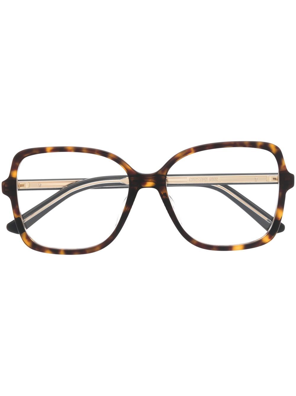 

Dior Eyewear lentes con armazón cuadrada - Marrón