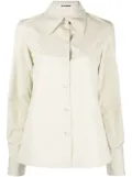 Jil Sander button-fastening poplin shirt - Neutrals