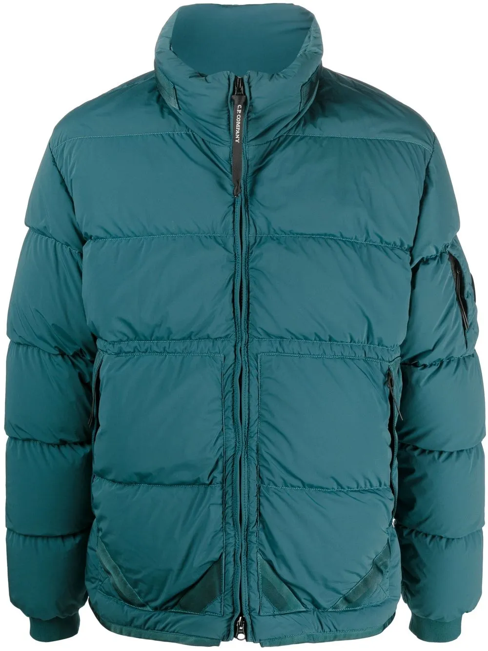

C.P. Company chamarra capitonada Eco-Chrome - Azul