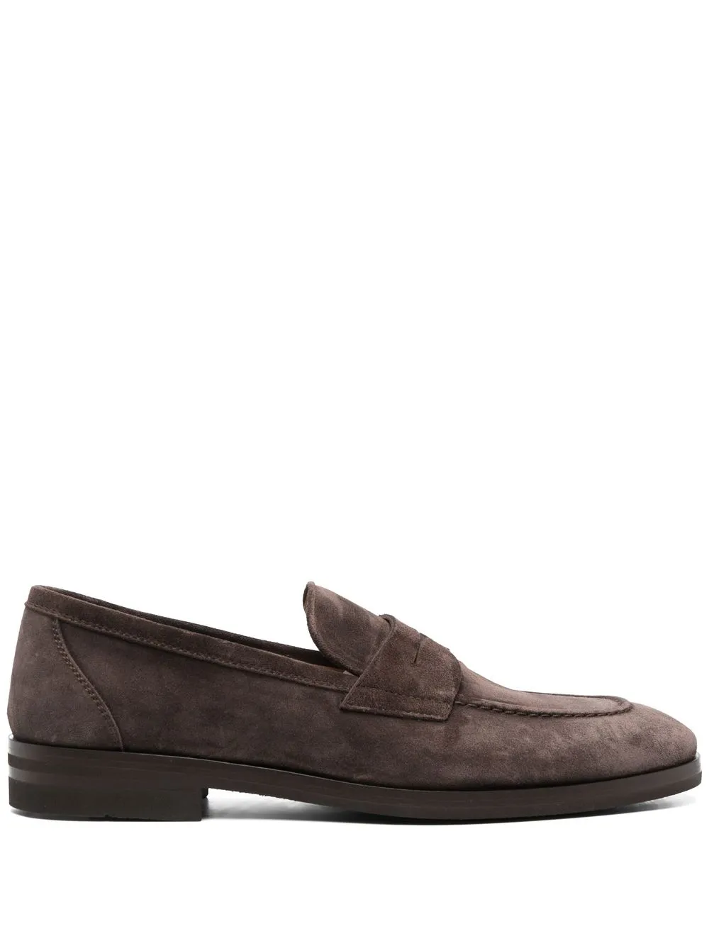 

Henderson Baracco mocasines slip-on de gamuza - Marrón