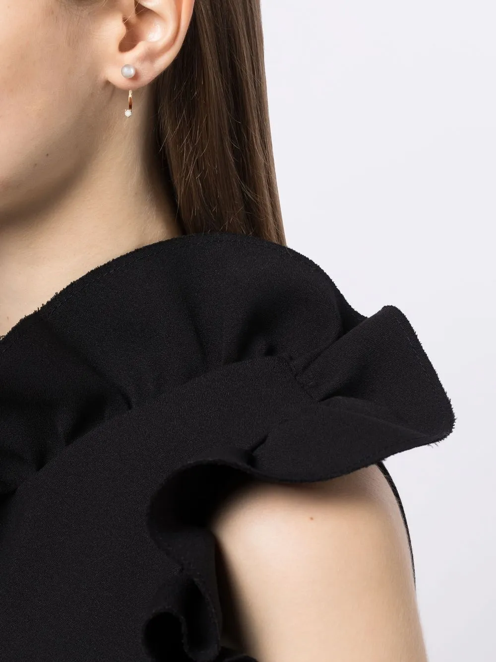  Delfina Delettrez 18kt Fold Gelbgoldohrring 