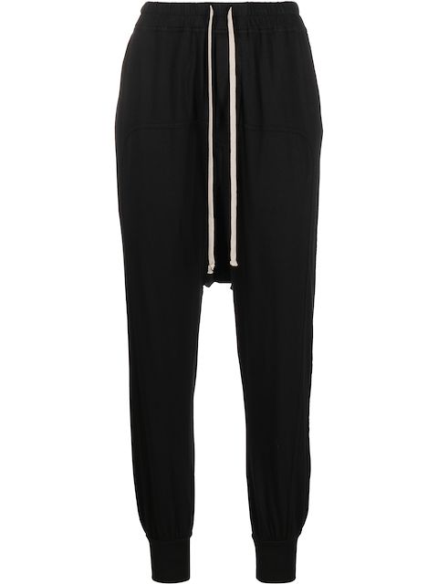 Rick Owens DRKSHDW Jogginghose mit tiefem Schritt