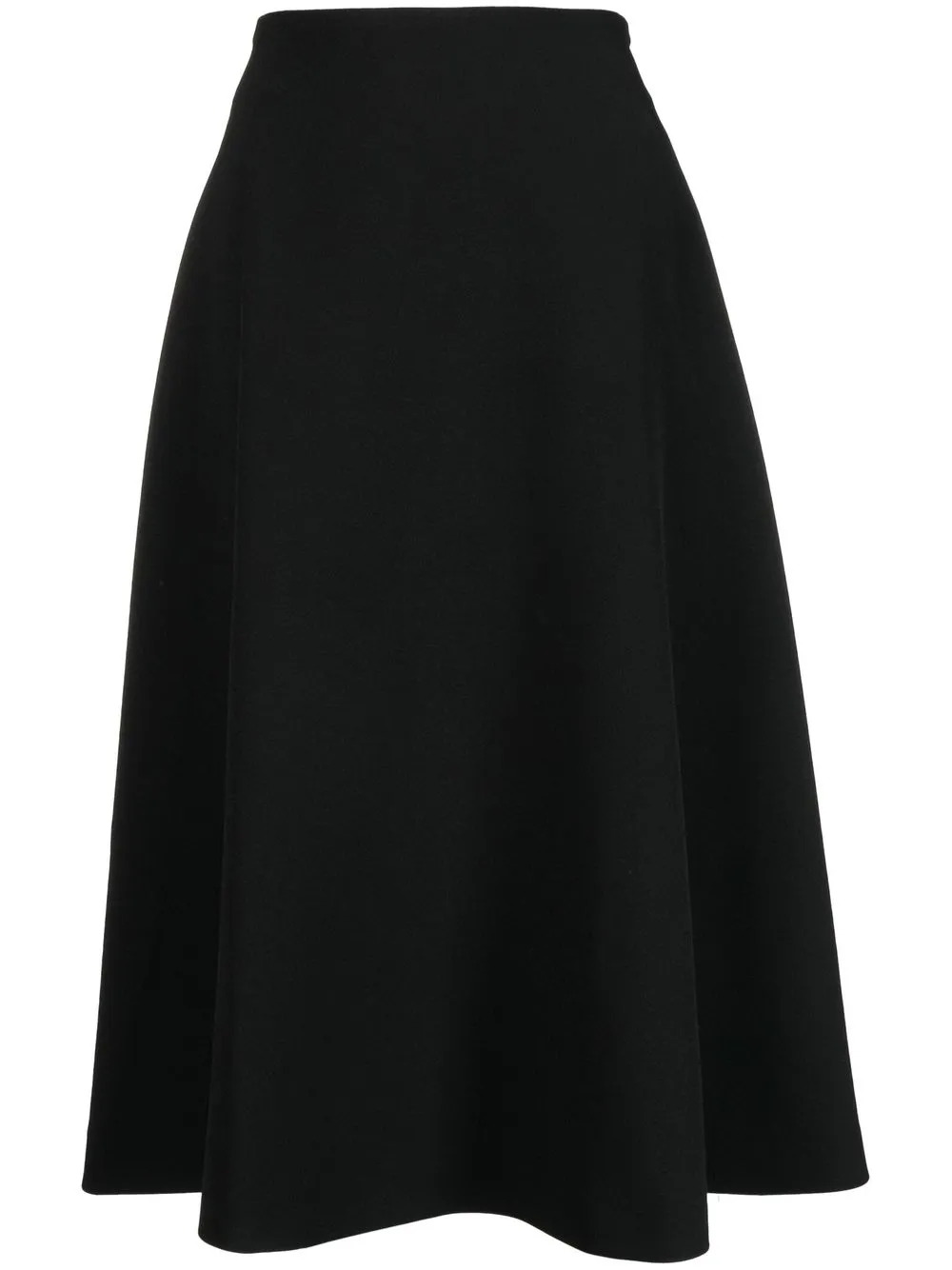 

Vivetta high-waisted A-line midi skirt - Black