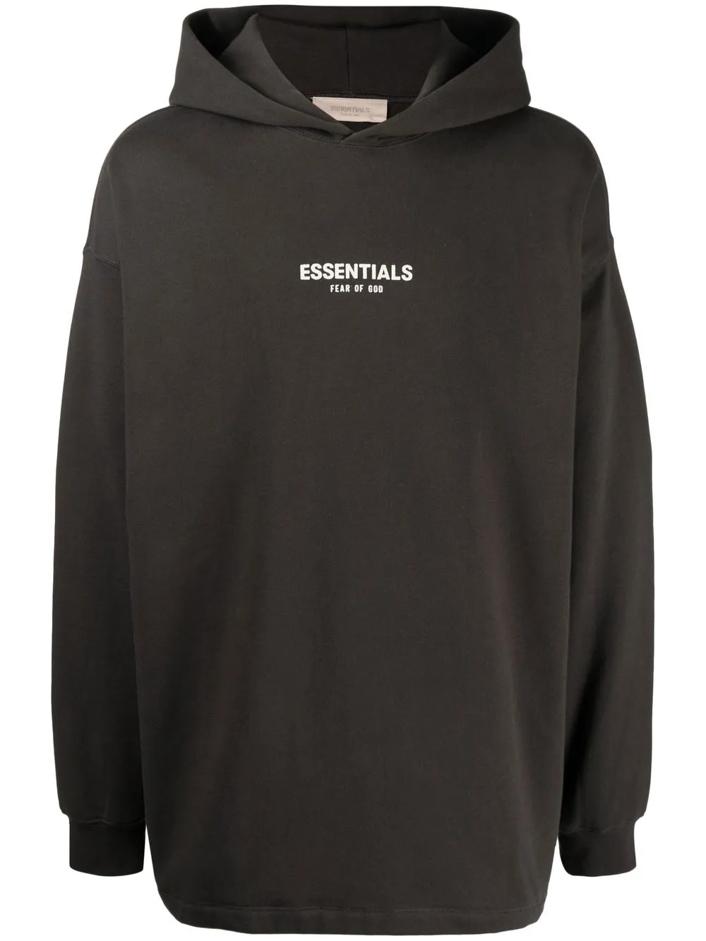 

FEAR OF GOD ESSENTIALS hoodie con logo estampado - Gris