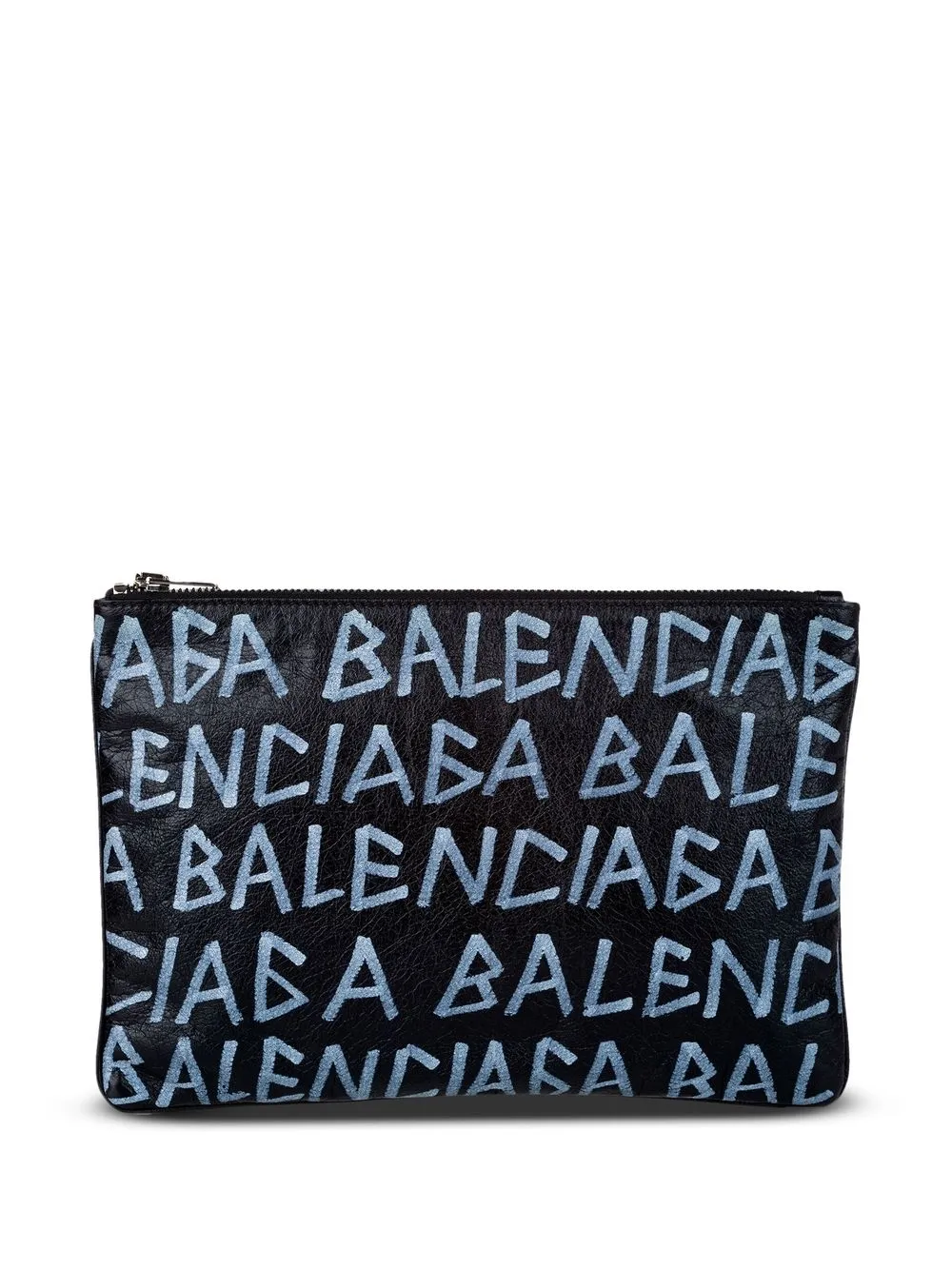 

Balenciaga Pre-Owned bolsa de mano con logo estampado - Negro