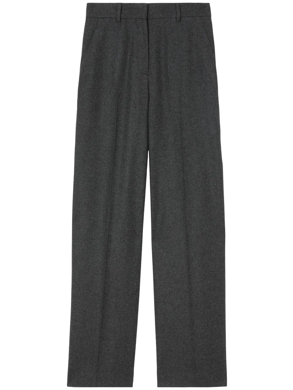 

Burberry pantalones anchos - Gris