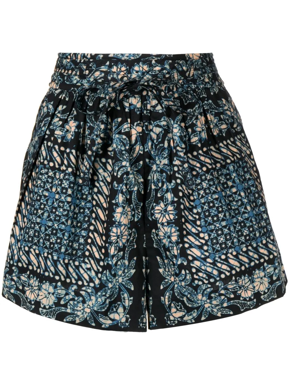 

Ulla Johnson shorts Nalani con estampado floral - Azul