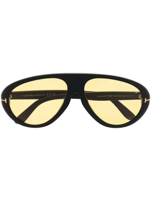 Lunettes de soleil à monture papillon - TOM FORD Eyewear - Modalova
