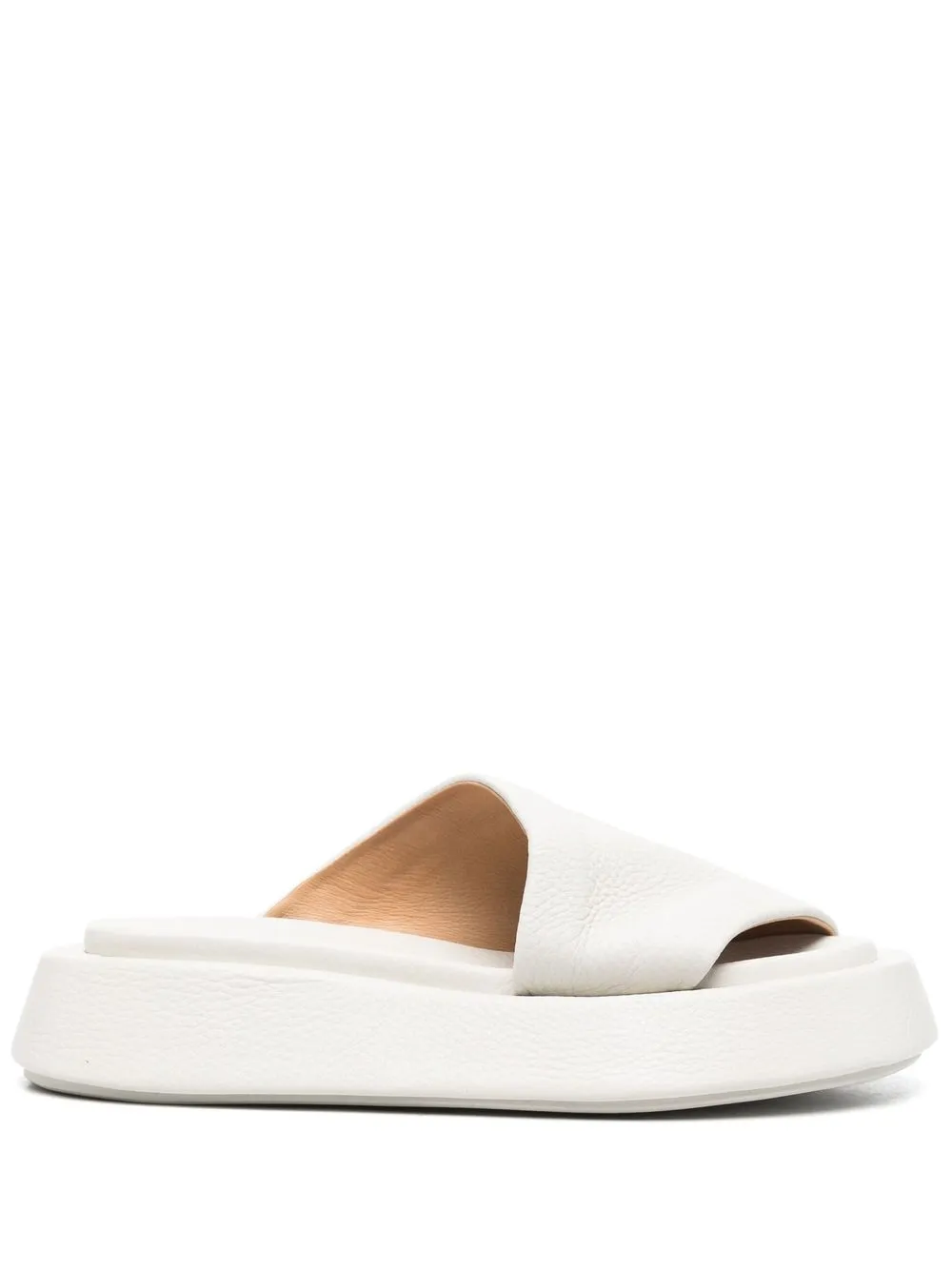 

Marsèll crossover-strap leather sandals - Grey