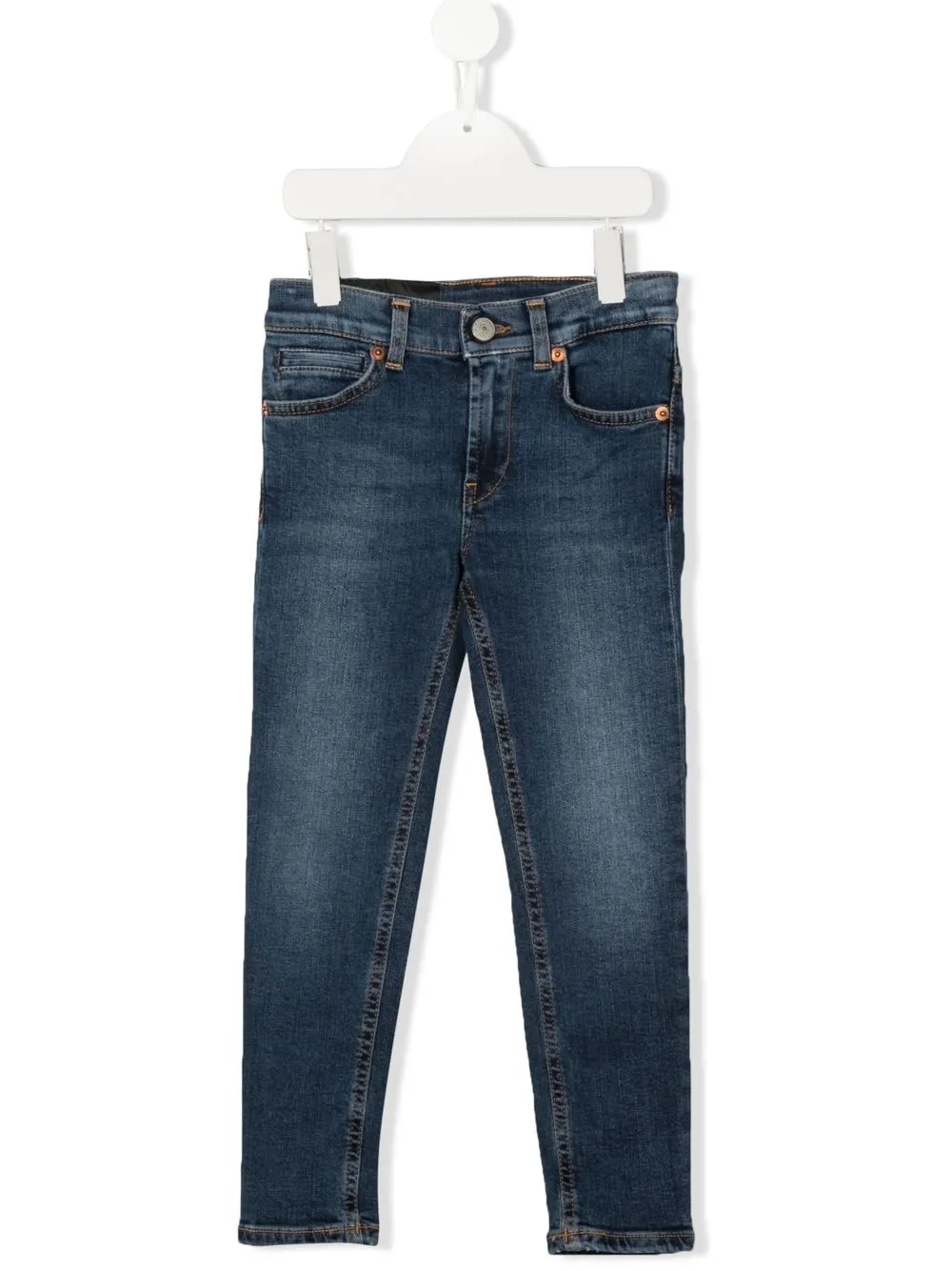 

DONDUP KIDS five-pocket skinny-cut jeans - Blue