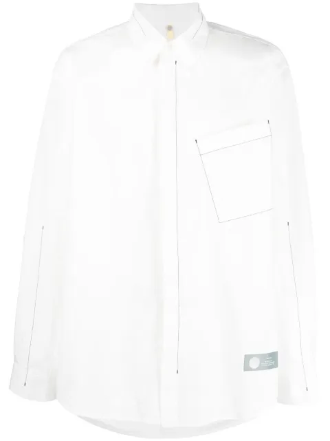 OAMC asymmetric pocket long sleeve shirt