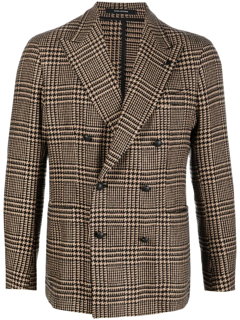 

Tagliatore blazer con doble botonadura - Marrón
