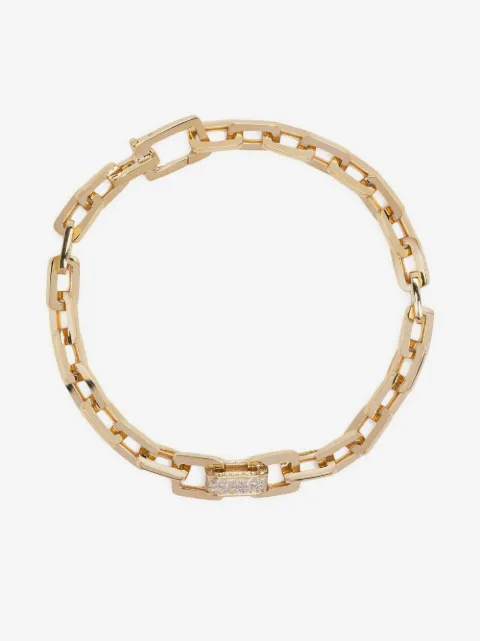 SHAY 18K yellow gold mini deco diamond bracelet
