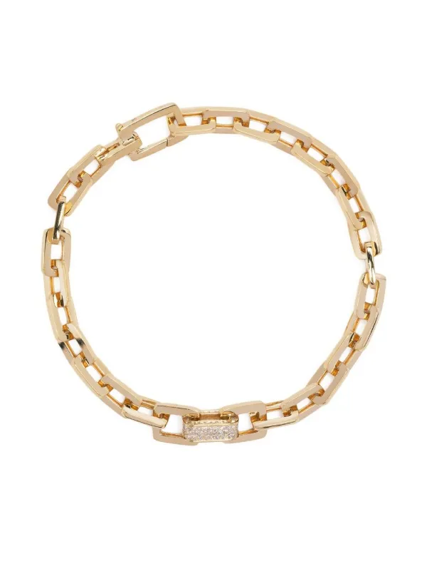 Shay 18K Yellow Gold Mini Deco Diamond Bracelet