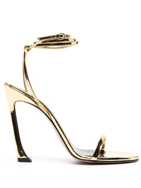 Pīferi Metallische Sandalen 122mm