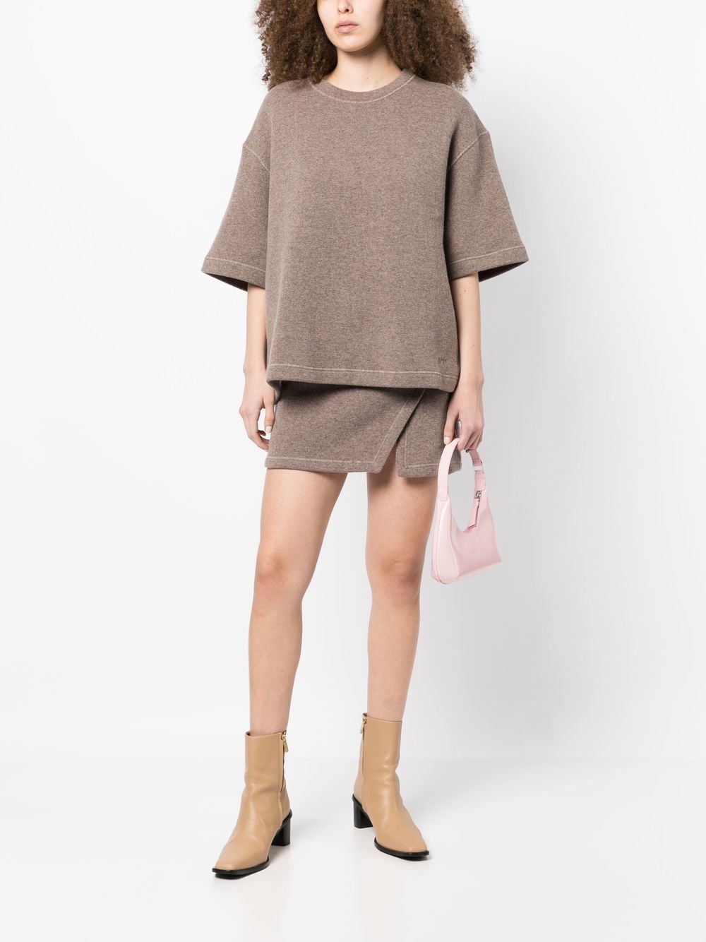 Nº21 Oversized top - Bruin